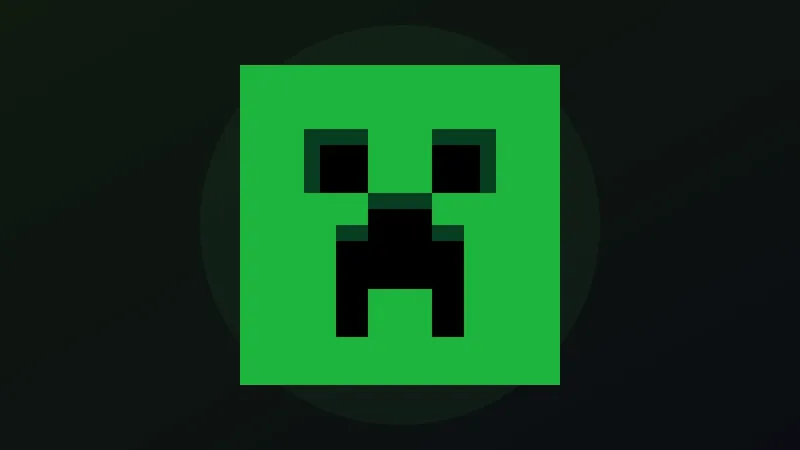 Minecraft gameplay artwork