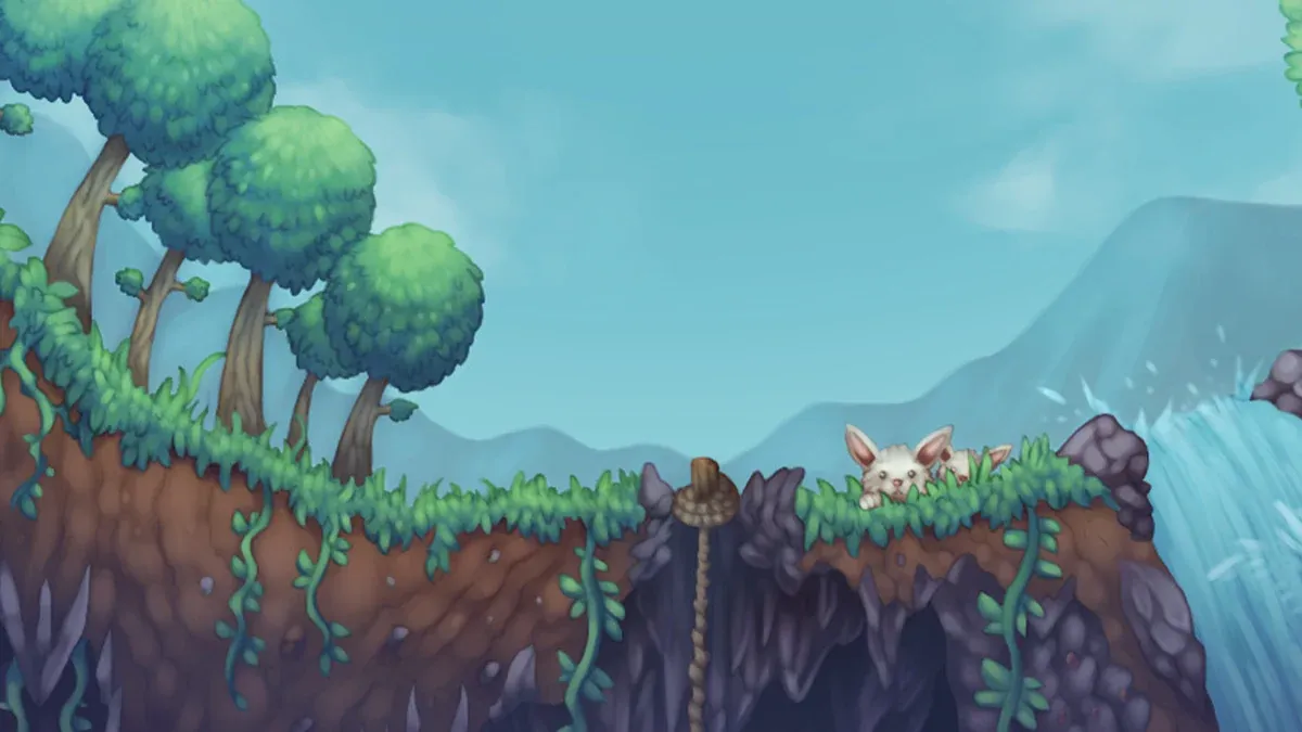 Terraria gameplay artwork